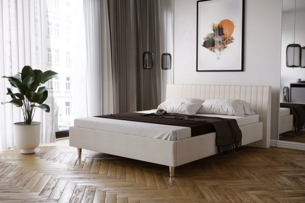 Gepolstertes Bett - ART80265
